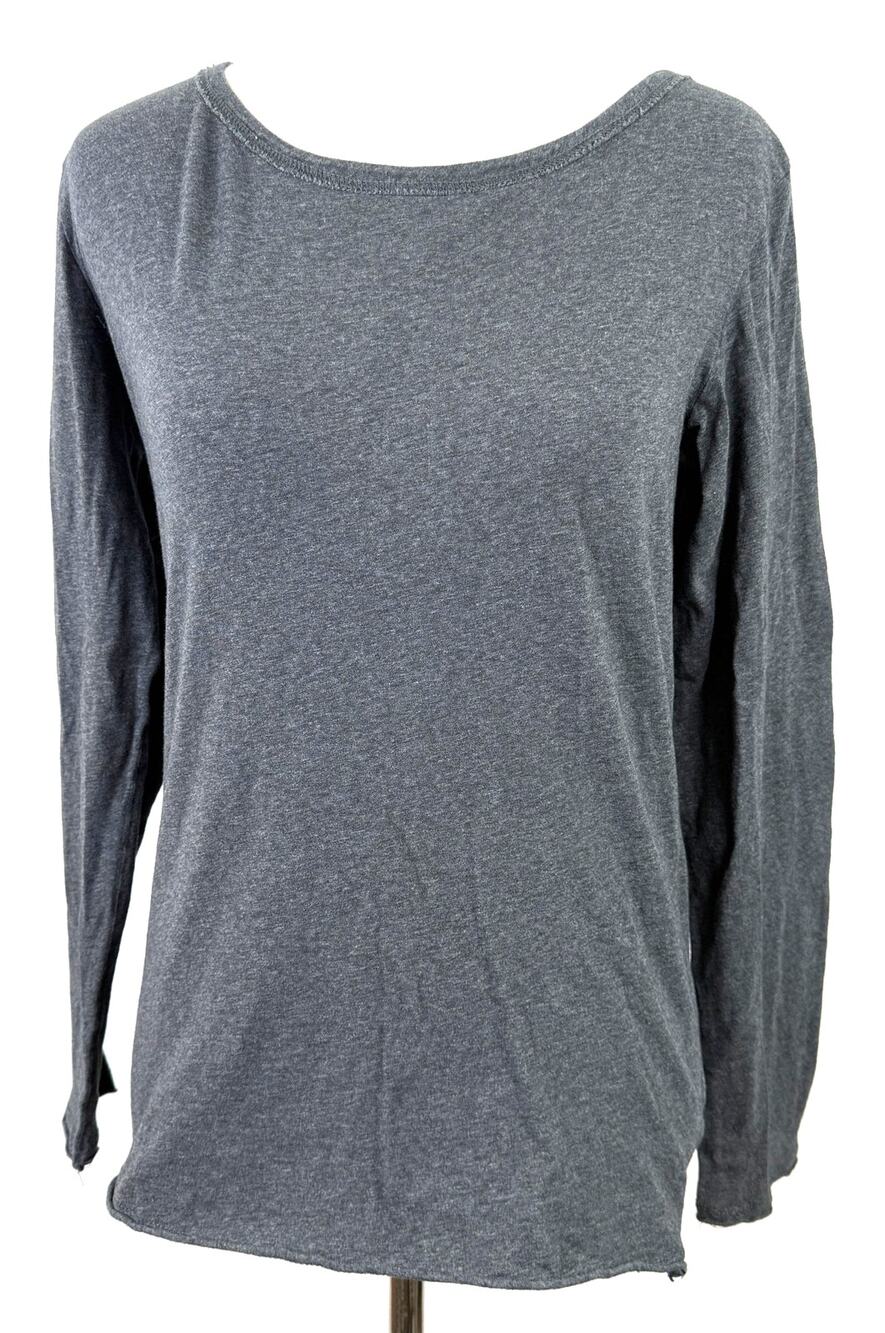 Alice + Olivia Women's Grey Long Sleeve Shirt Size XS